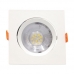 Spot de Led de Embutir Quadrado 09W 6500K Luz Branca Fria