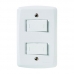 Conjunto 2 Interruptor Paralelos 4x2 Branco Tramontina Lux2