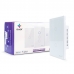 Interruptor Inteligente Touch 2.5D Wifi+BLE 2 Botoes 4x2 Branco - EKAZA